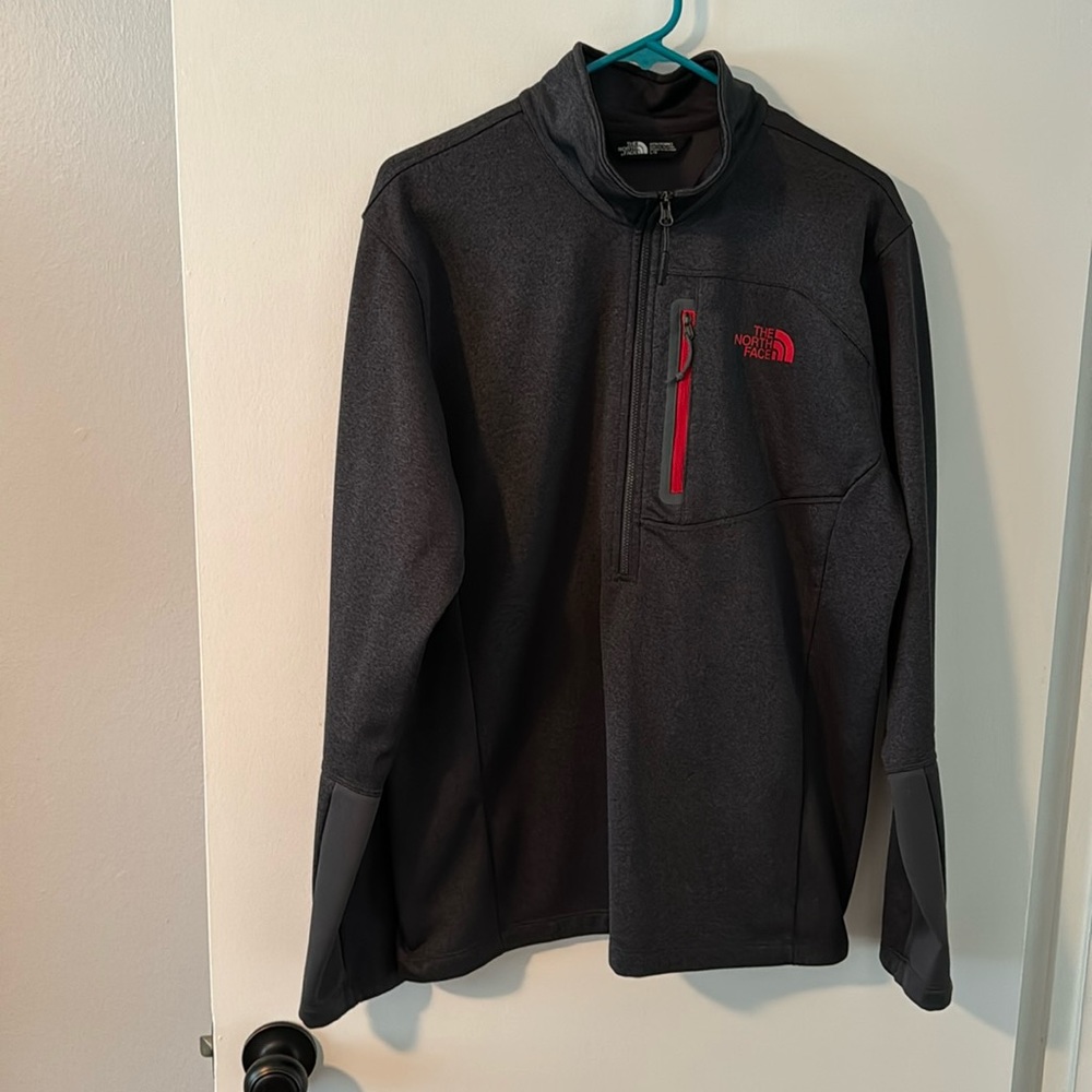 North Face men’s half zip size L